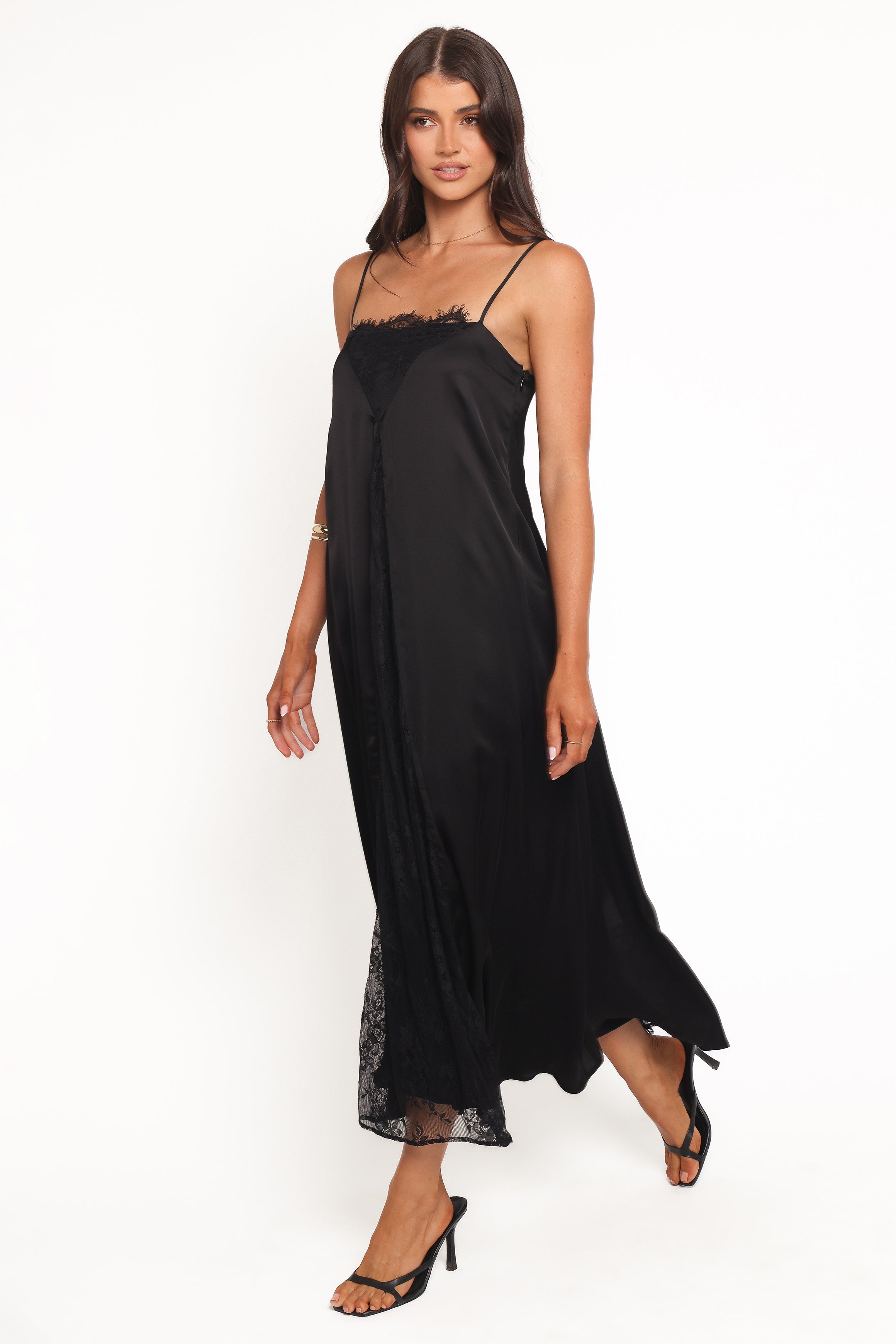 Halsey Midi Dress - Black