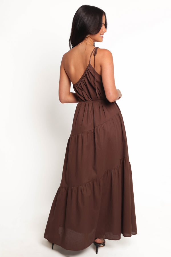 Hilde Maxi Dress - Chocolate