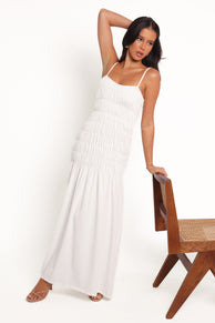 Ingrid Maxi Dress - White