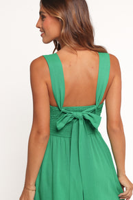 Inverness Mini Dress - Green