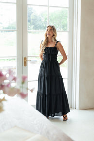 Ione Maxi Dress - Black
