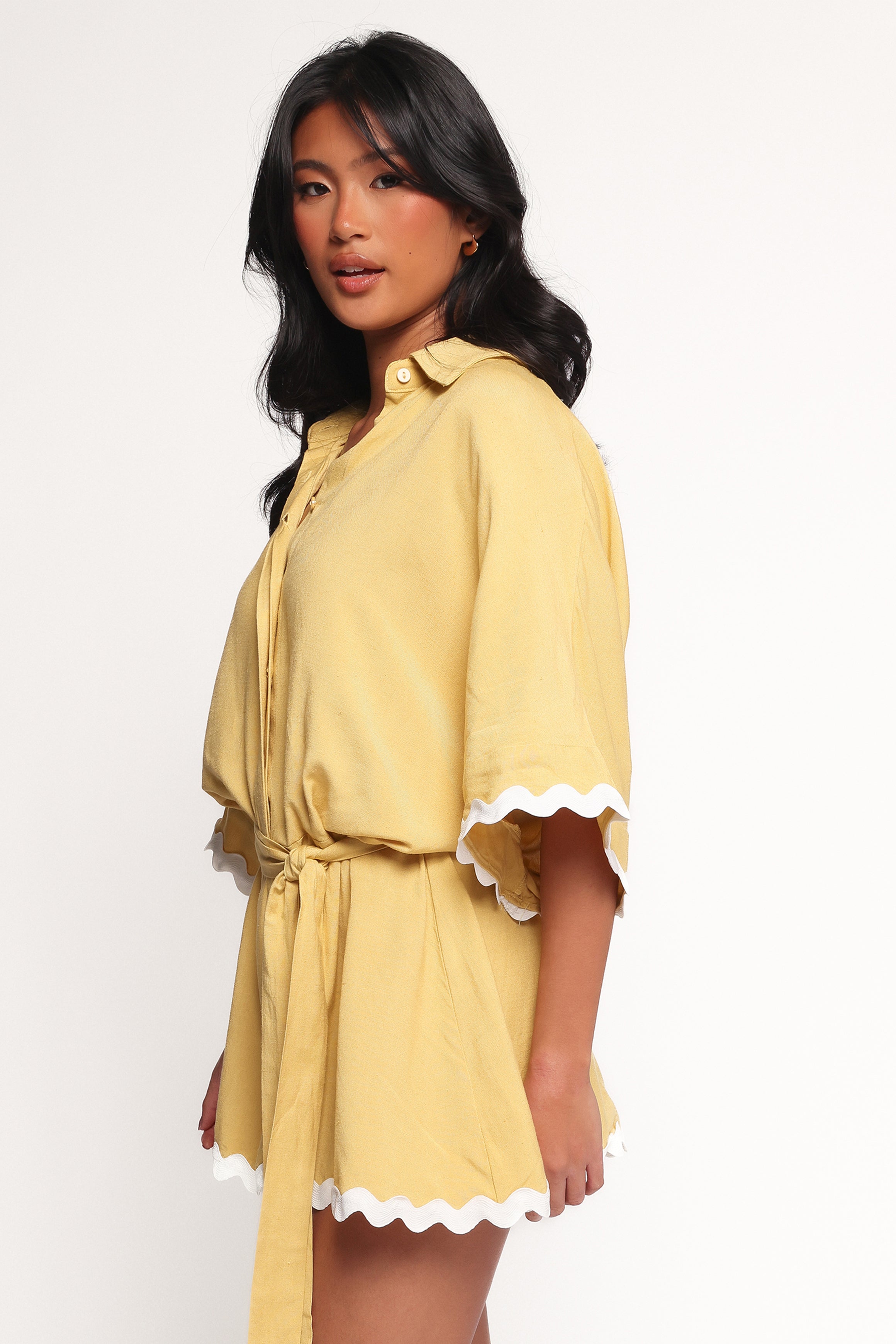 Isabella Playsuit - Panna Cotta