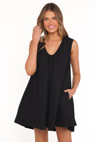 Jorah Mini Dress - Black