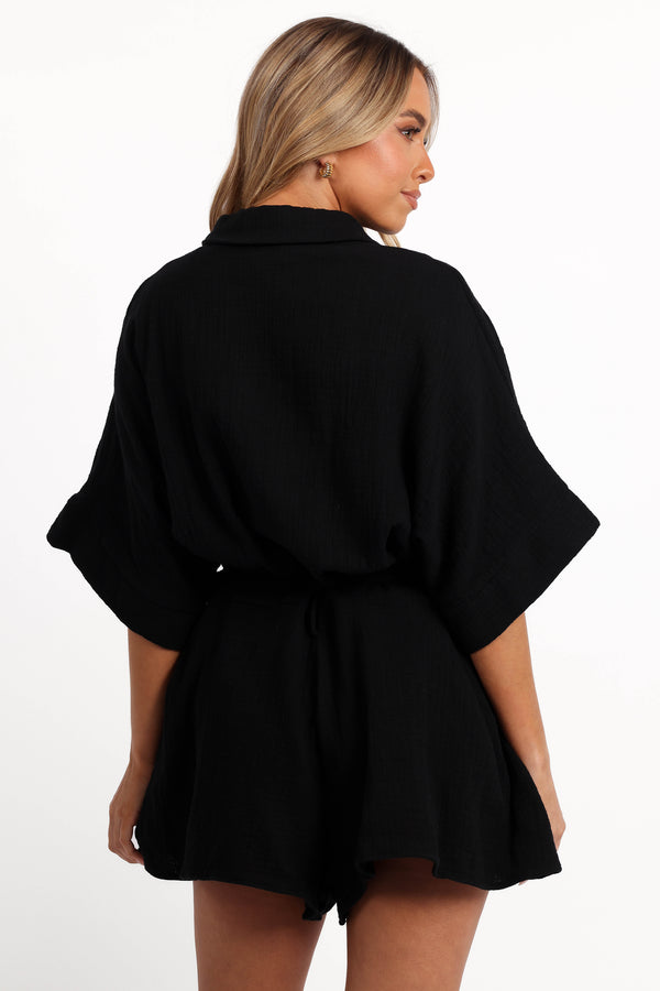 Jemmy Romper - Black