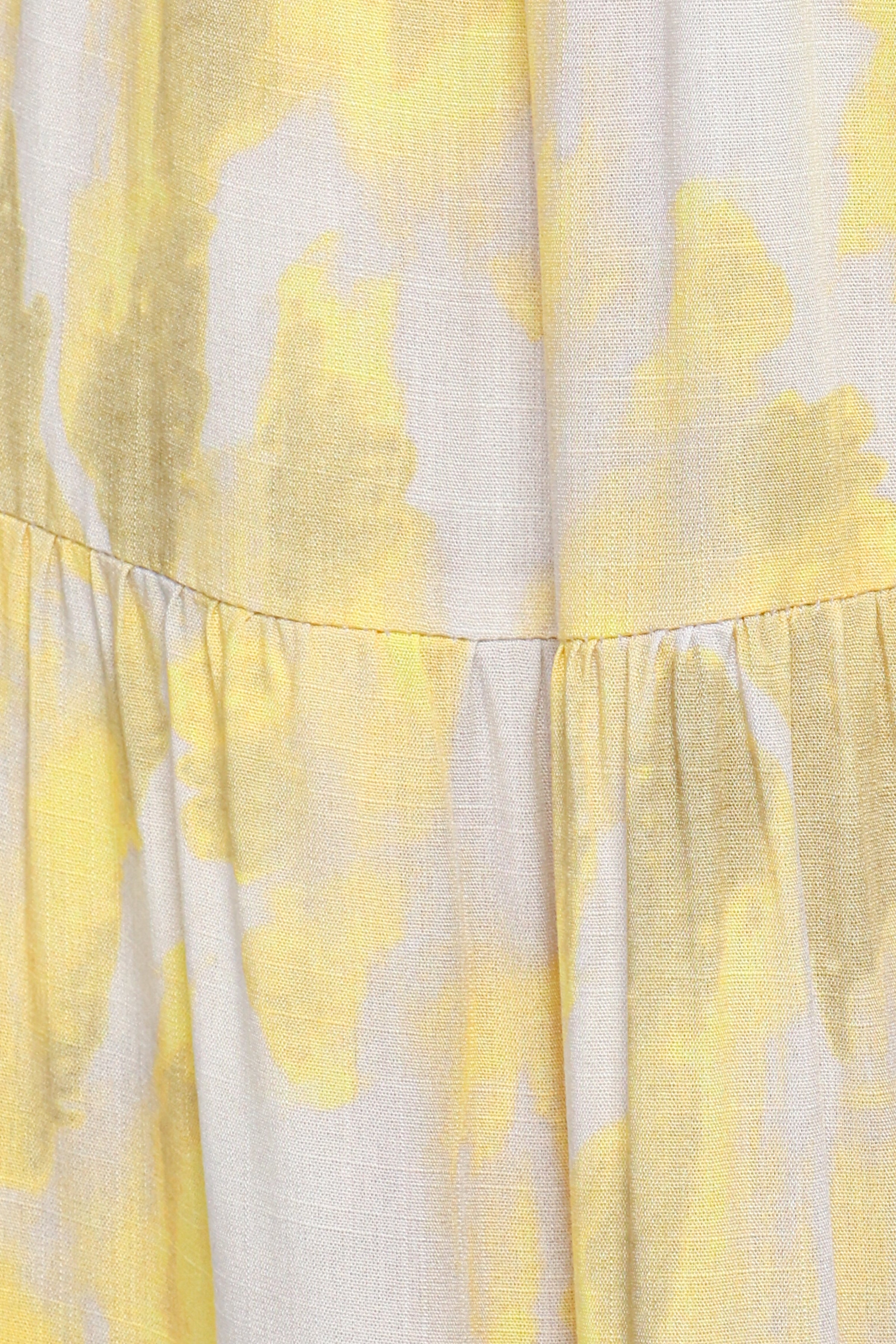 Jess Midi Skirt Set - Yellow