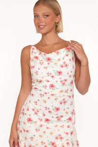 Jessamine Maxi Dress - Ivory Floral