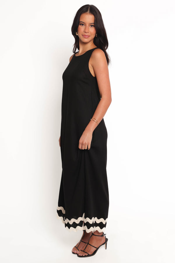 Juno Maxi Dress - Black