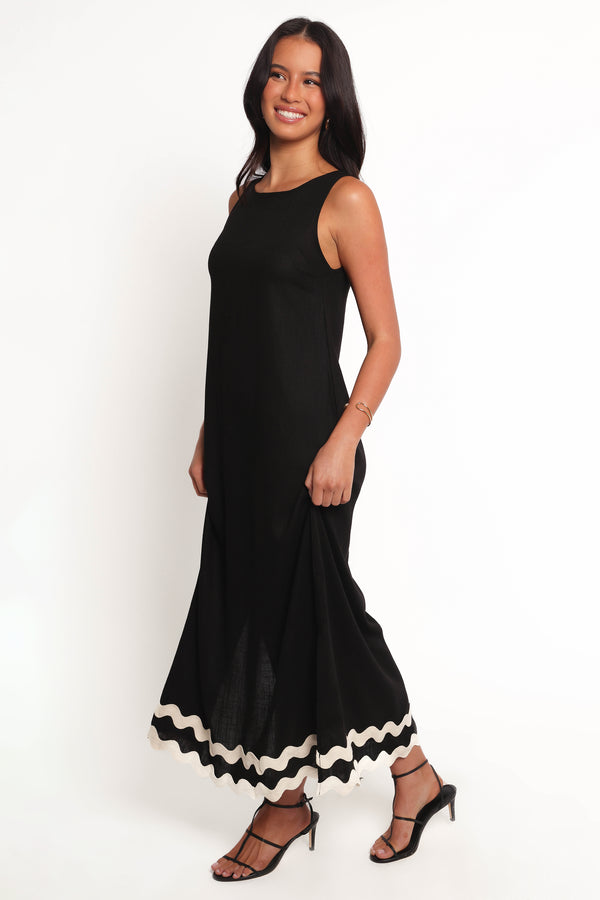 Juno Maxi Dress - Black