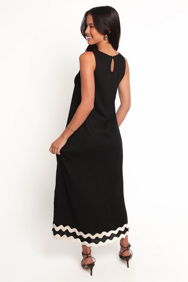 Juno Maxi Dress - Black