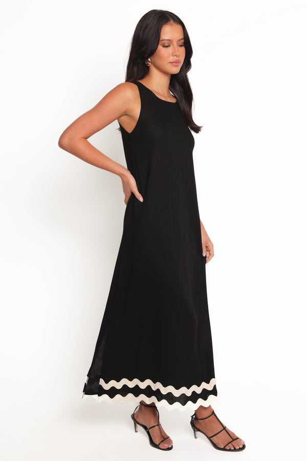 Juno Maxi Dress - Black