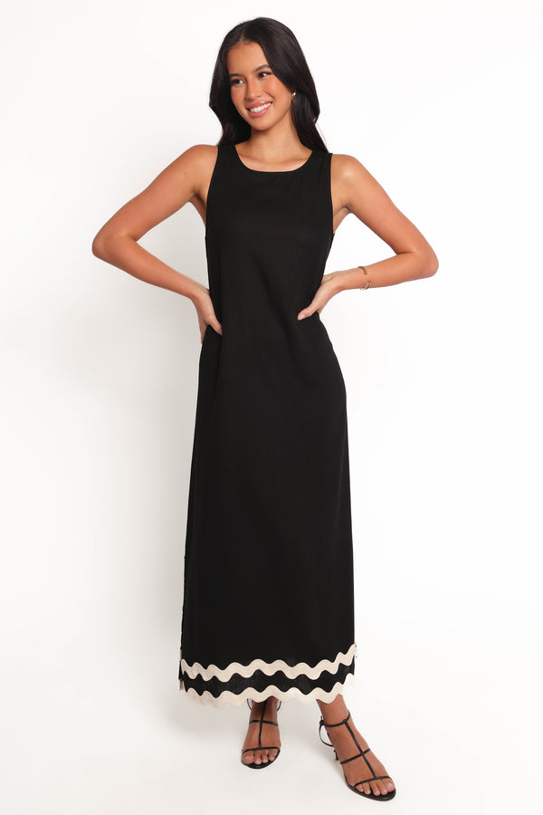 Juno Maxi Dress - Black