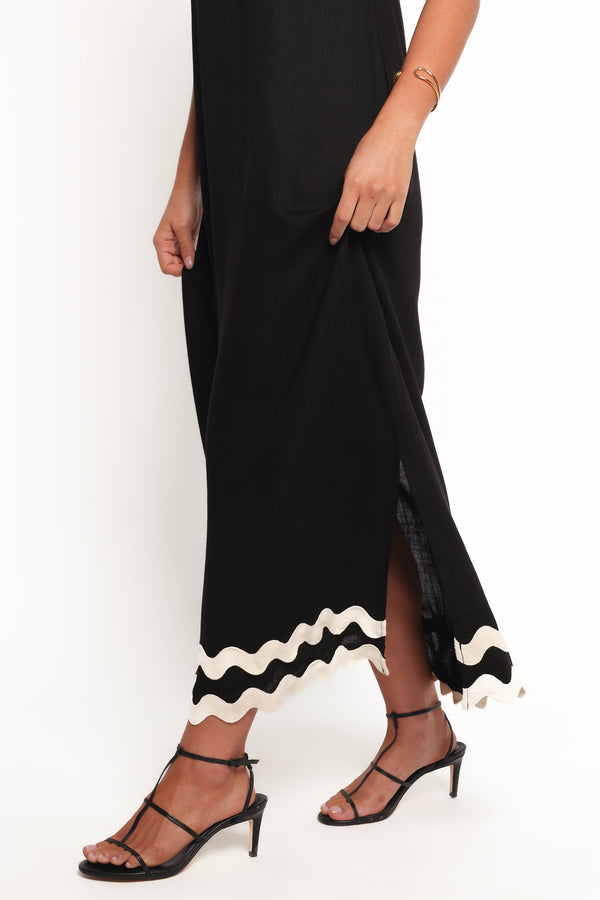 Juno Maxi Dress - Black