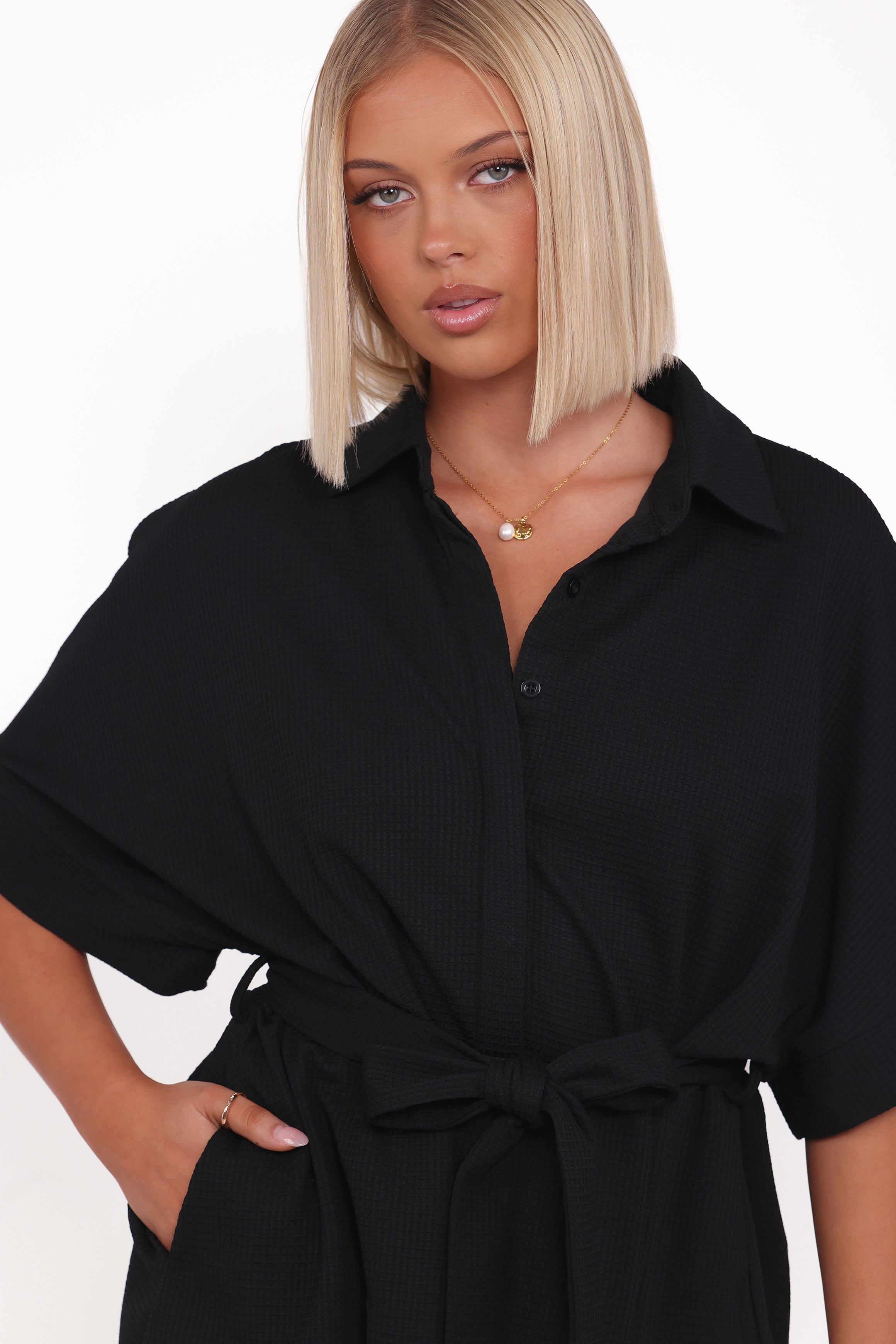 Jupiter Playsuit - Black