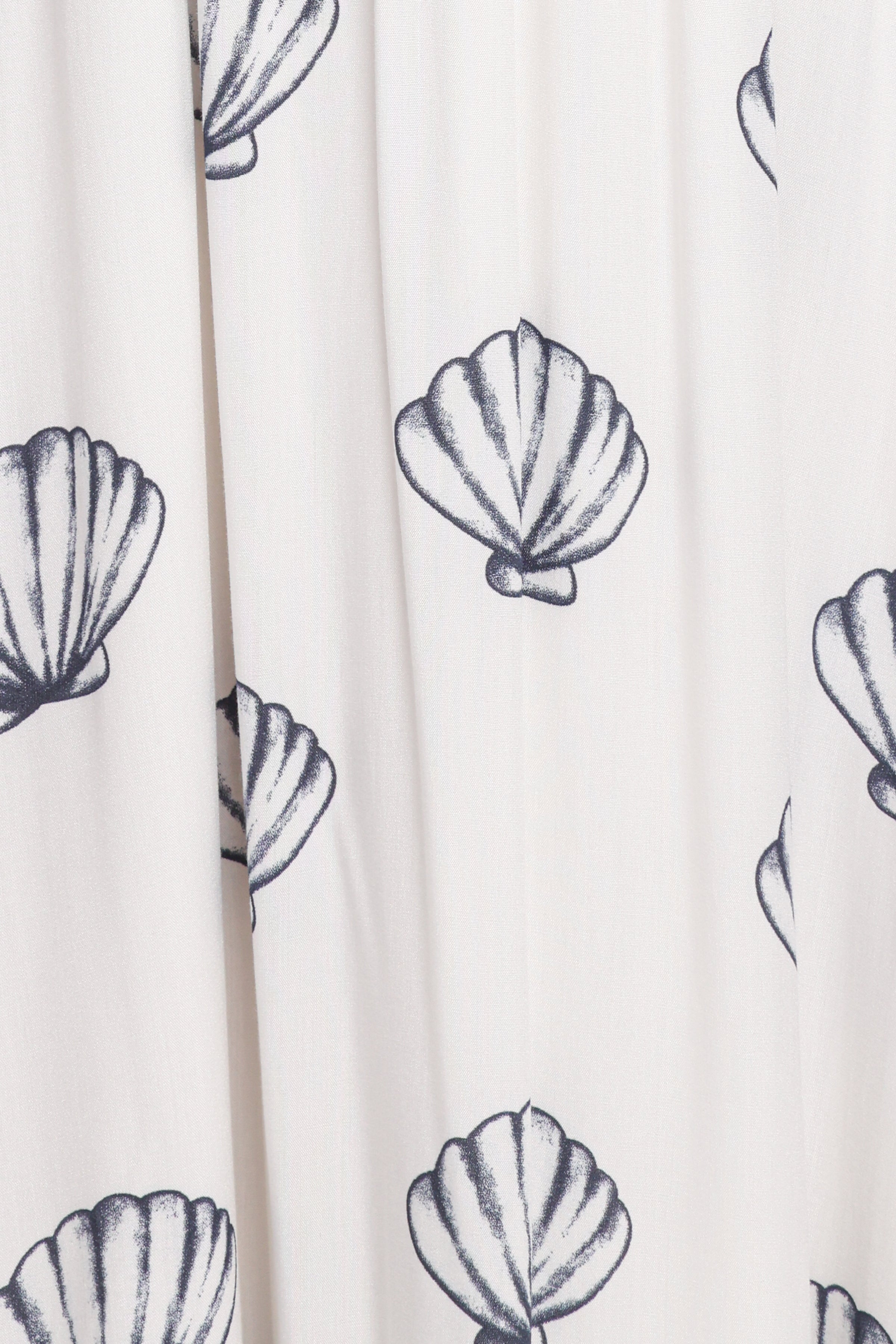 Kalinda Maxi Dress - Blue Seashells