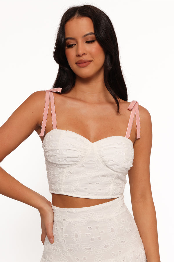 Kara Two Piece Set - White