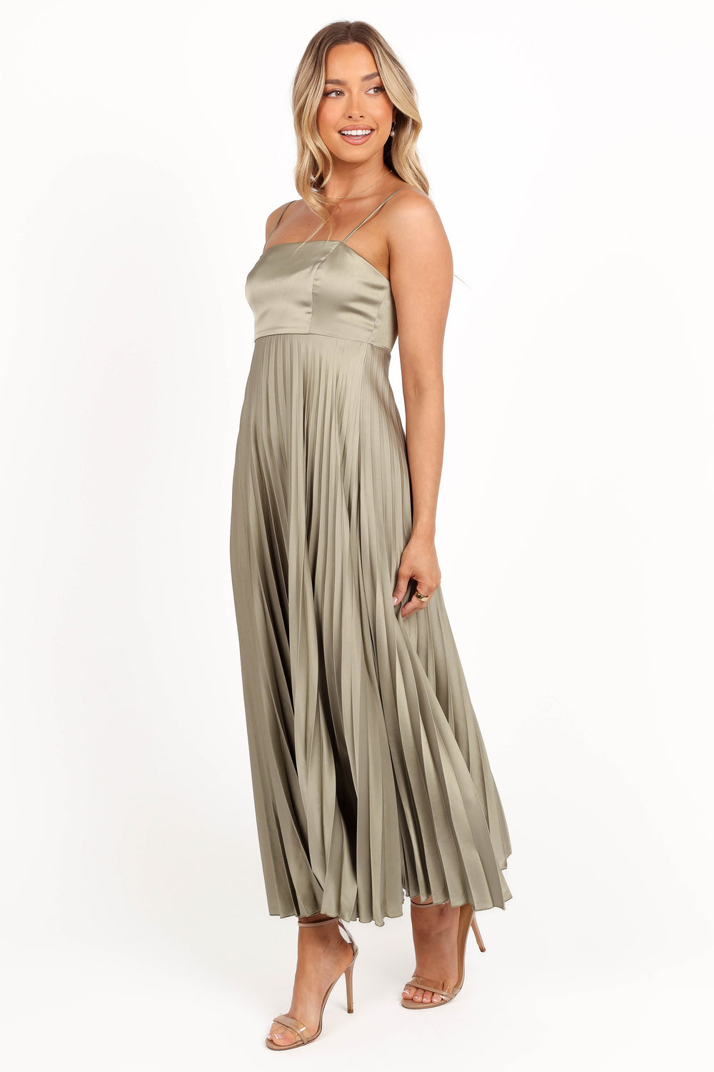 Collective Dress - Keegan Maxi Dress - Olive fifth image