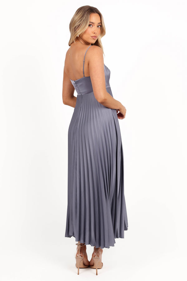 Keegan Maxi Dress - Steel Gray