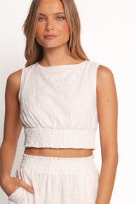 Kimora Top - White