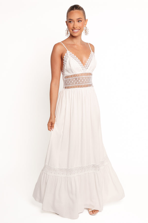 Kiran Maxi Dress - White