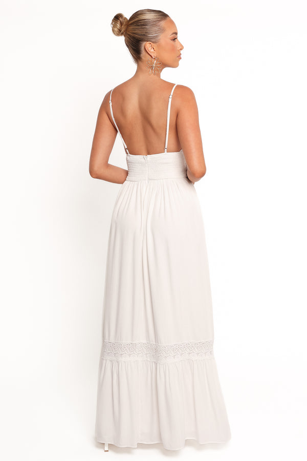 Kiran Maxi Dress - White