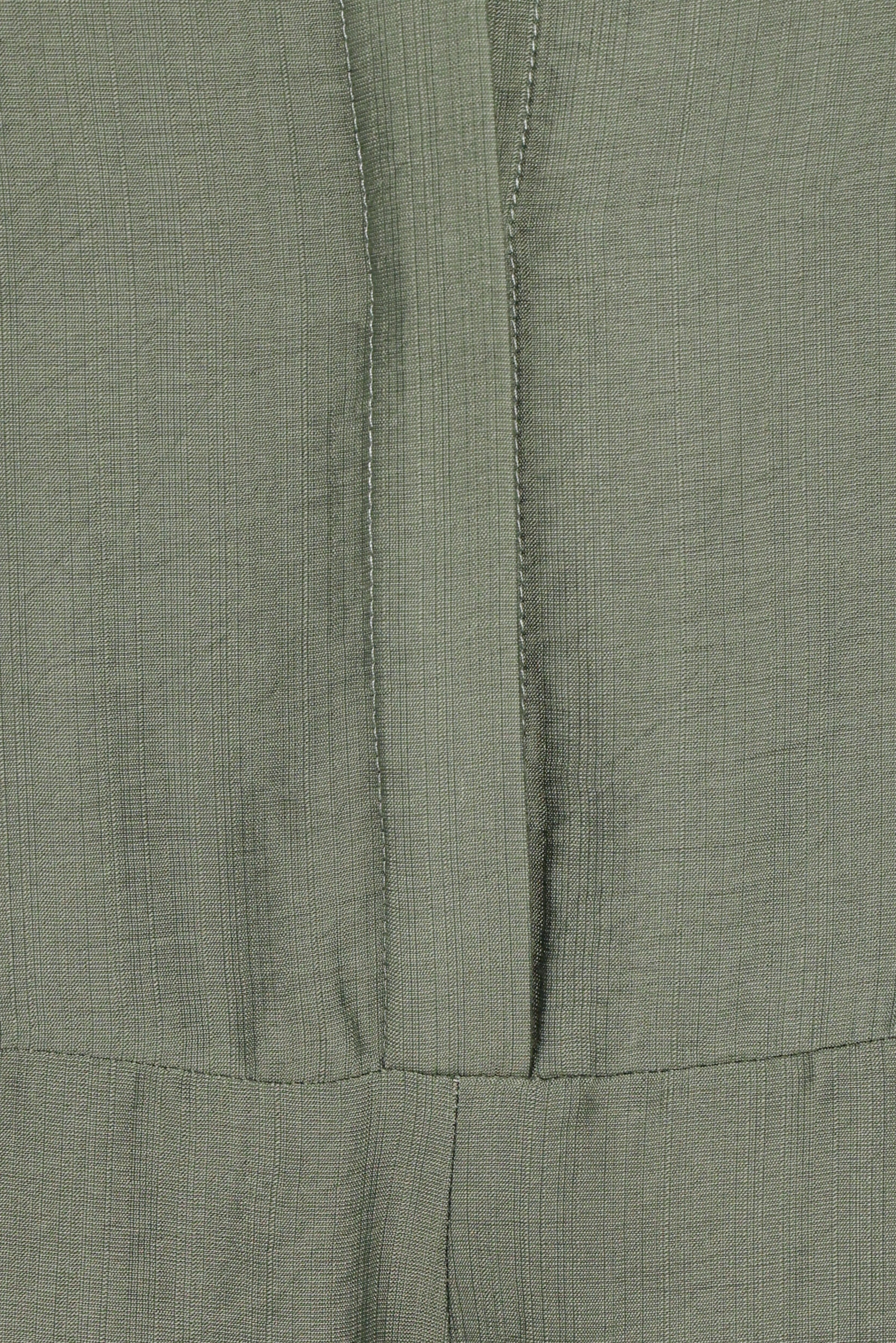 Kiya Drop Waist Playsuit - Palm Green