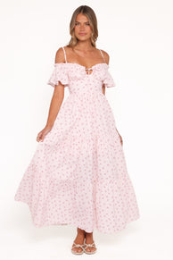 Lachay Maxi Dress - Pink Floral