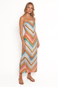 Lane A-line Maxi Dress - Multi