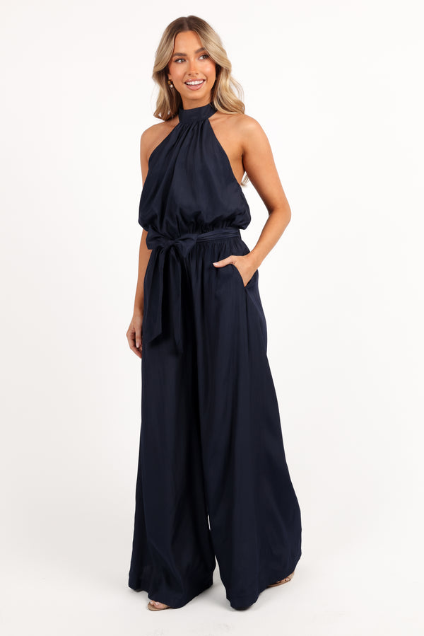 Lelia Jumpsuit - Navy