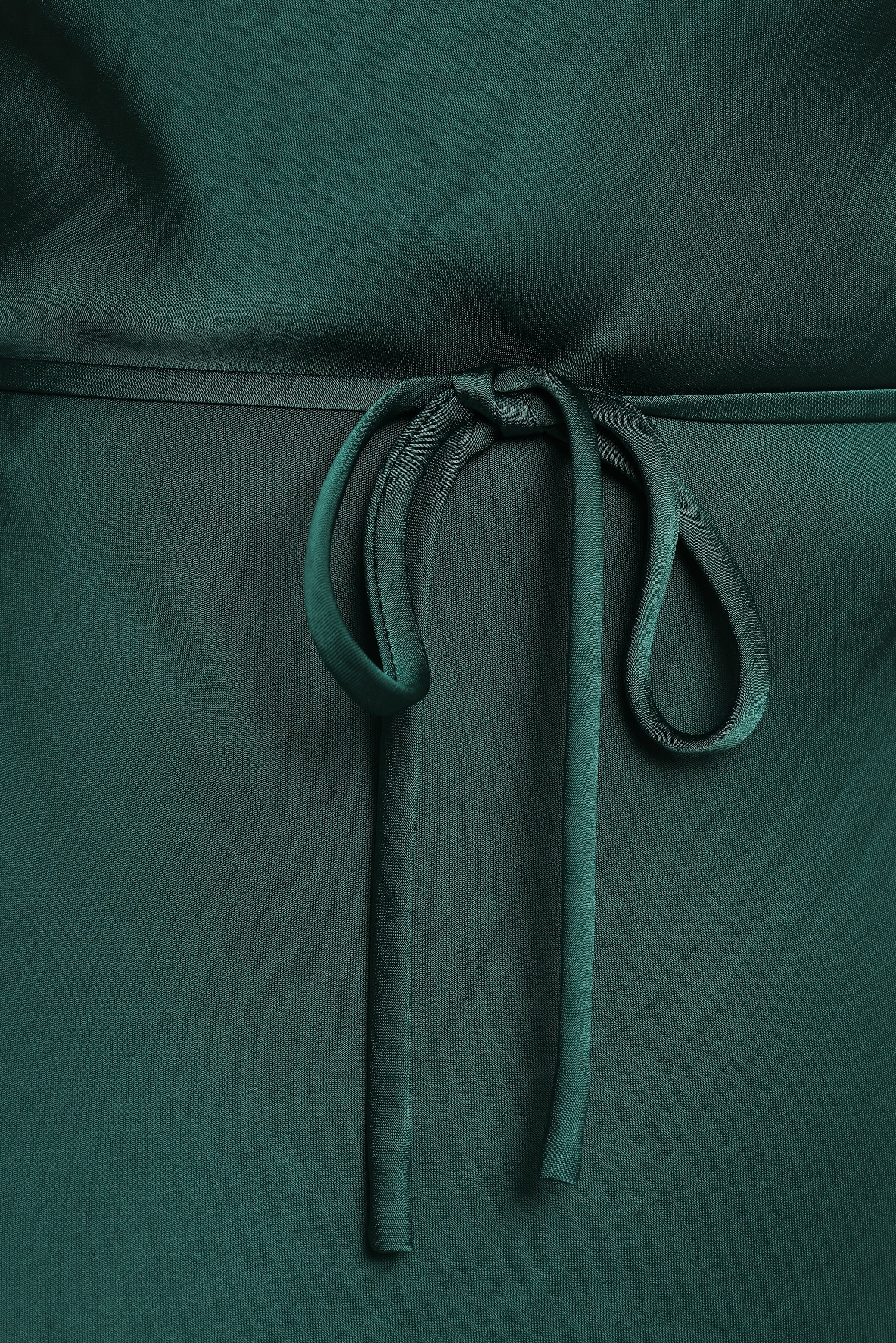 Liana Midi Dress - Emerald Green