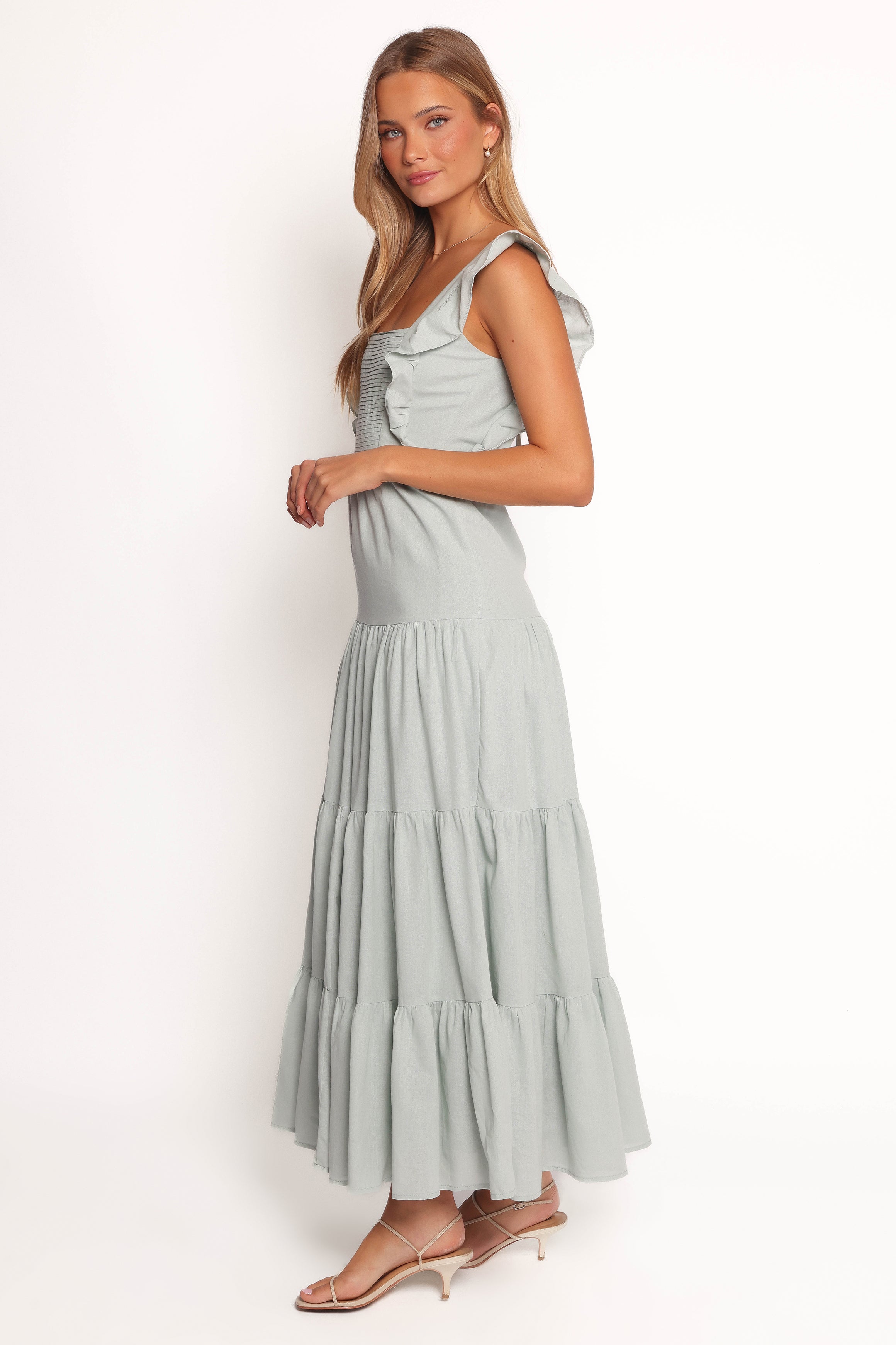 Lillian Maxi Dress - Pale Blue