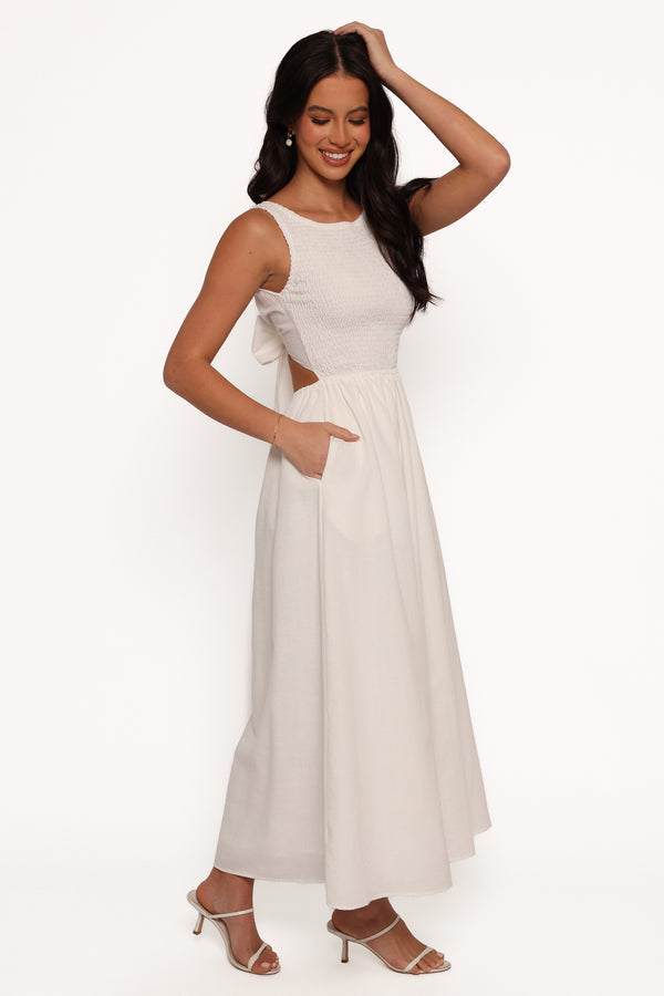 Lillie Maxi Dress - White