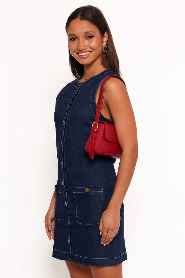 Lisa Mini Dress - Medium Denim