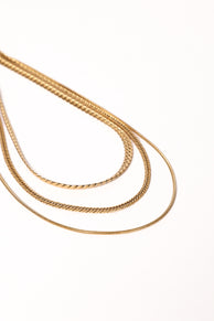 Logan Necklace - Gold