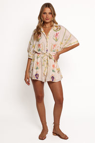 Loisa Playsuit - Cream
