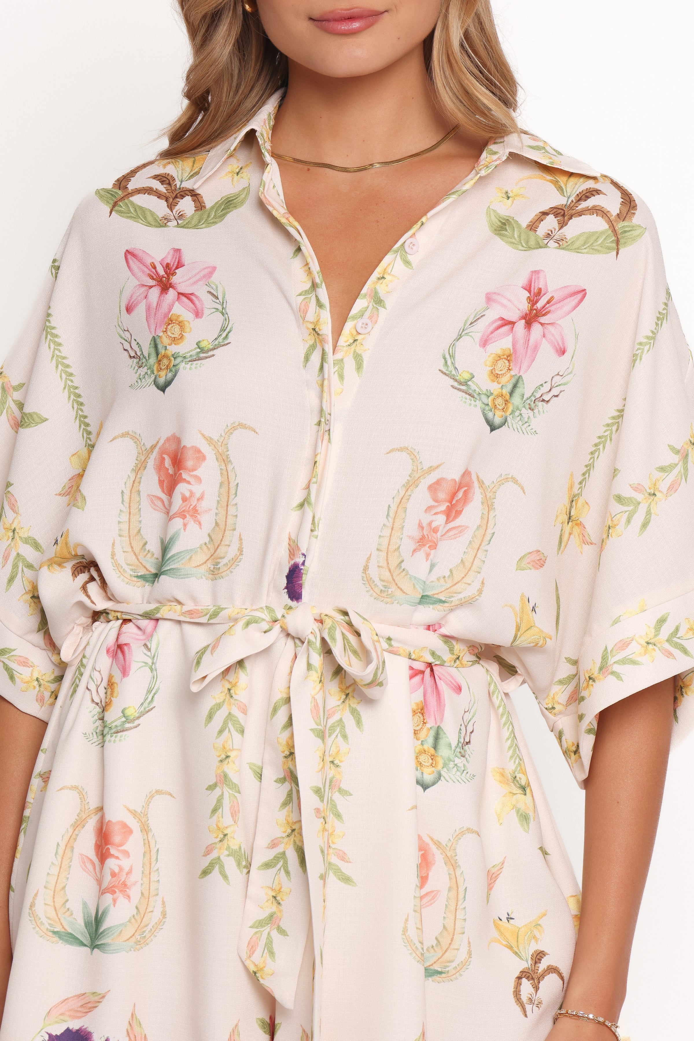 Loisa Playsuit - Cream