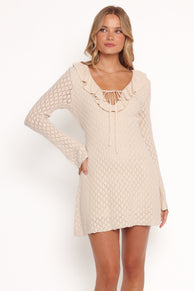 Lucilla Mini Dress - Beige