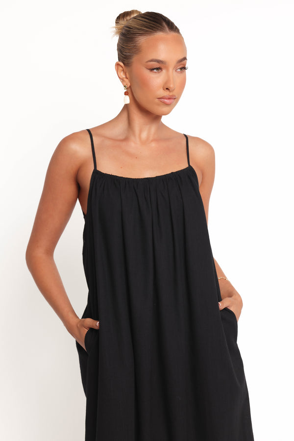 Lumina Maxi Dress - Black