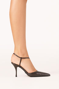 Marisol Heels - Chocolate Shine