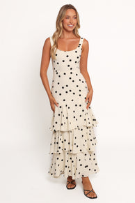 Mabel Maxi Dress - Cream