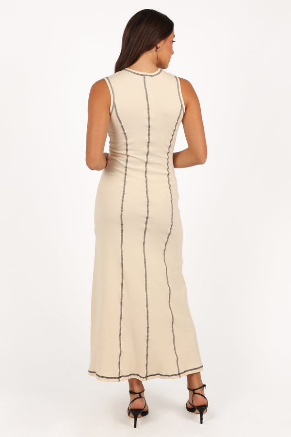 Mae Midi Dress - Cream