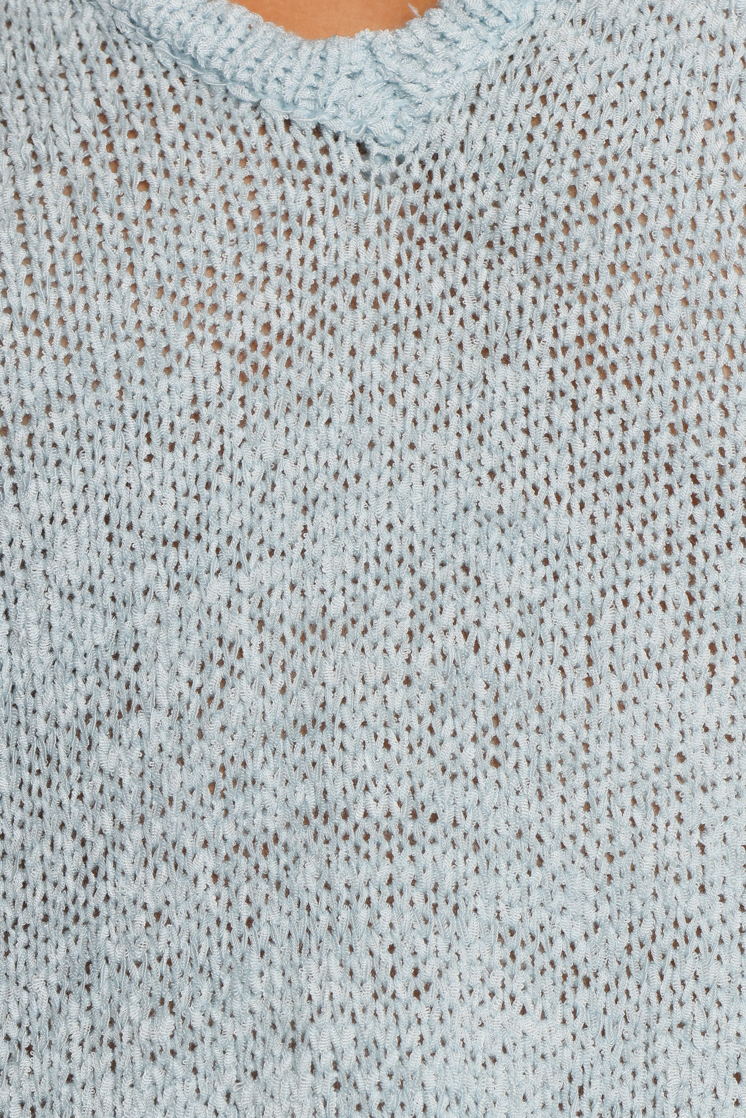 Maelis Knit Short Set - Blue