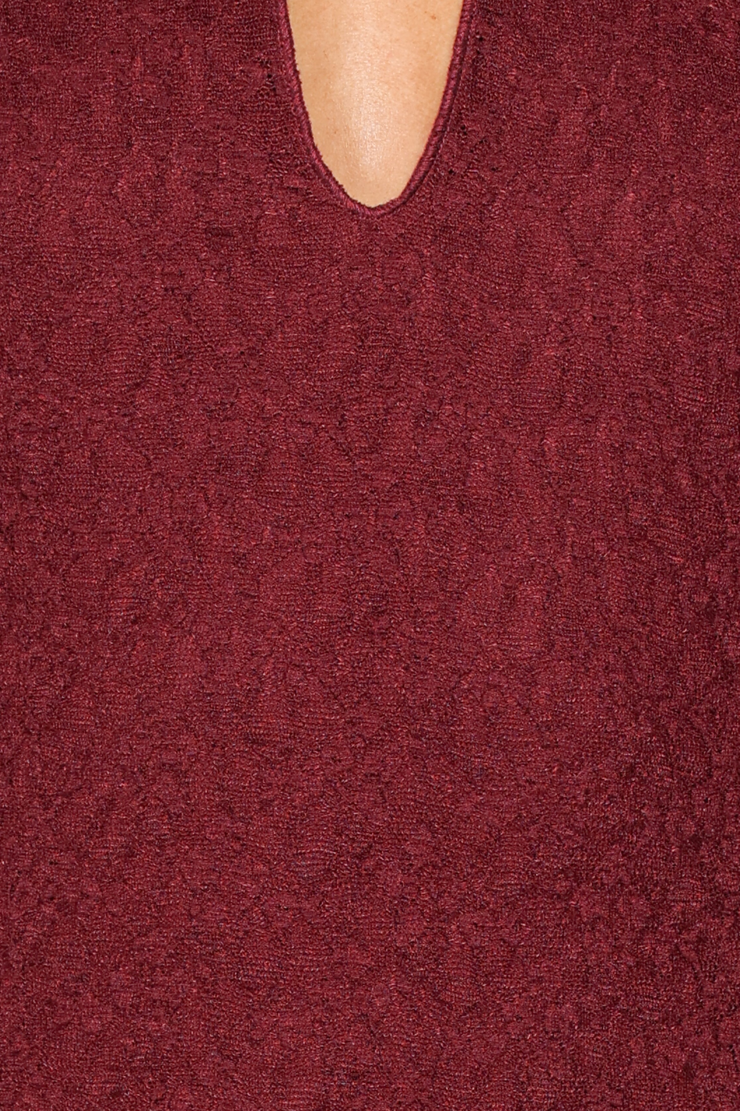 Darlita Lace Maxi Dress - Burgundy