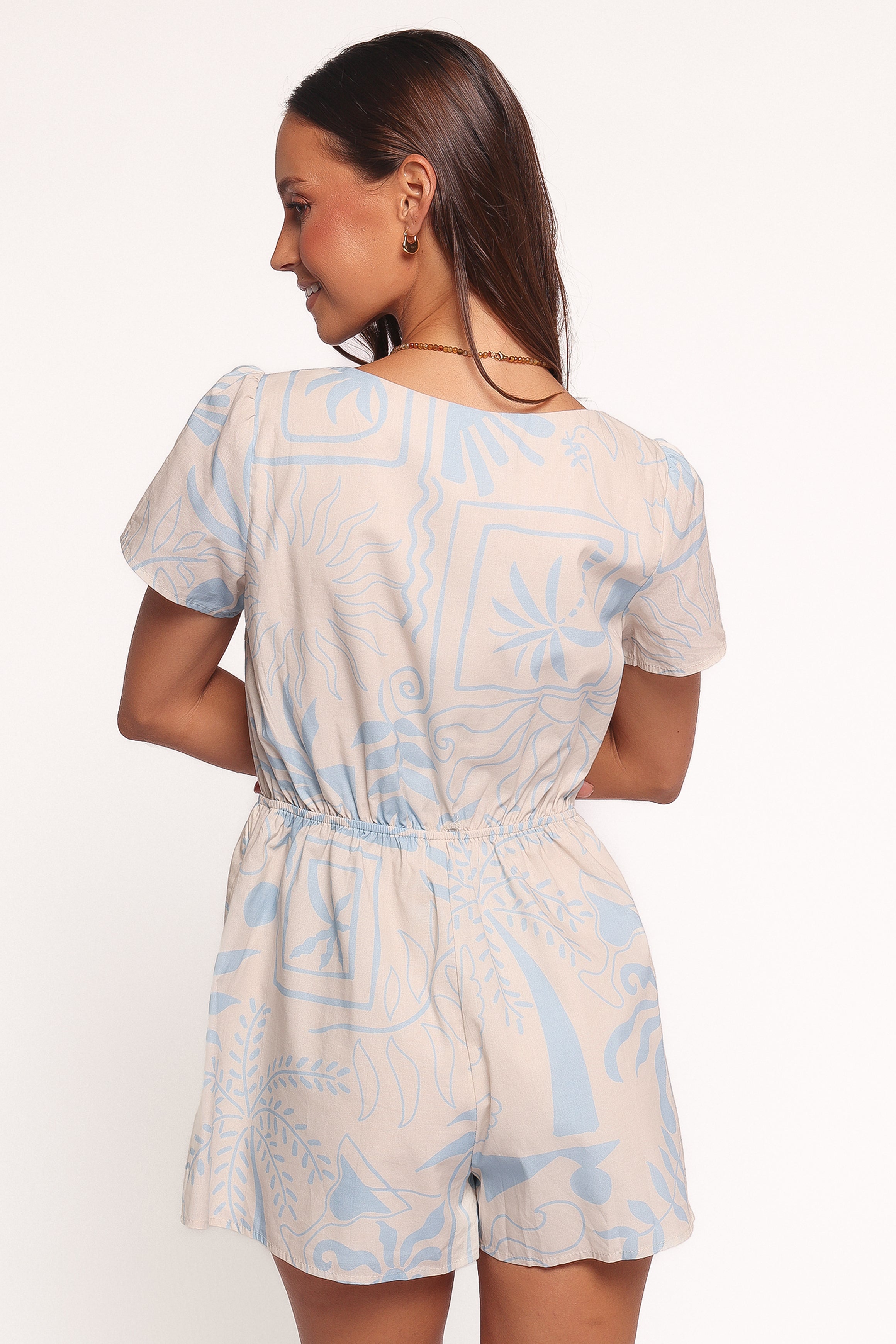 Maiah Playsuit - Blue Soleil