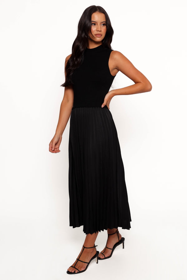 Maisey Midi Dress - Black