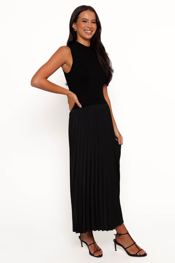 Maisey Midi Dress - Black