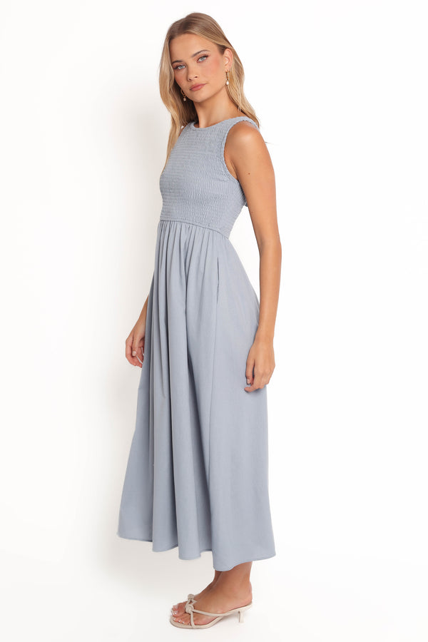 Camila Maxi Dress - Blue