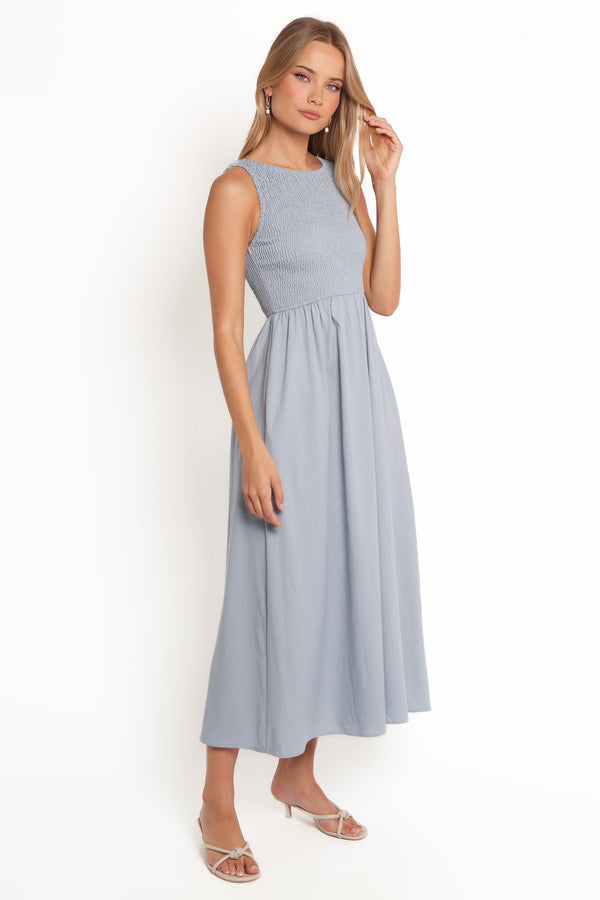 Camila Maxi Dress - Blue