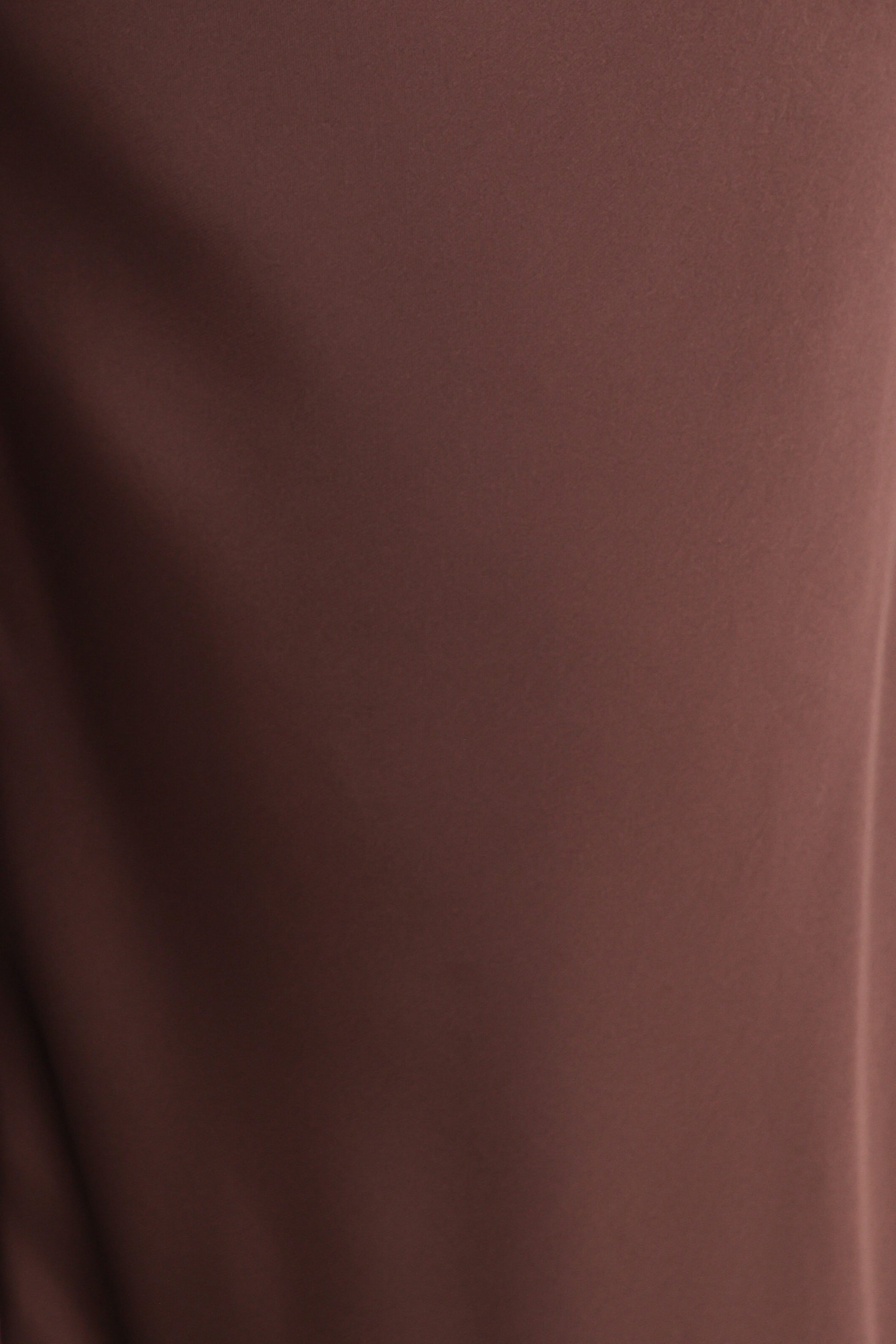 Lainey Satin Pants - Chocolate Brown