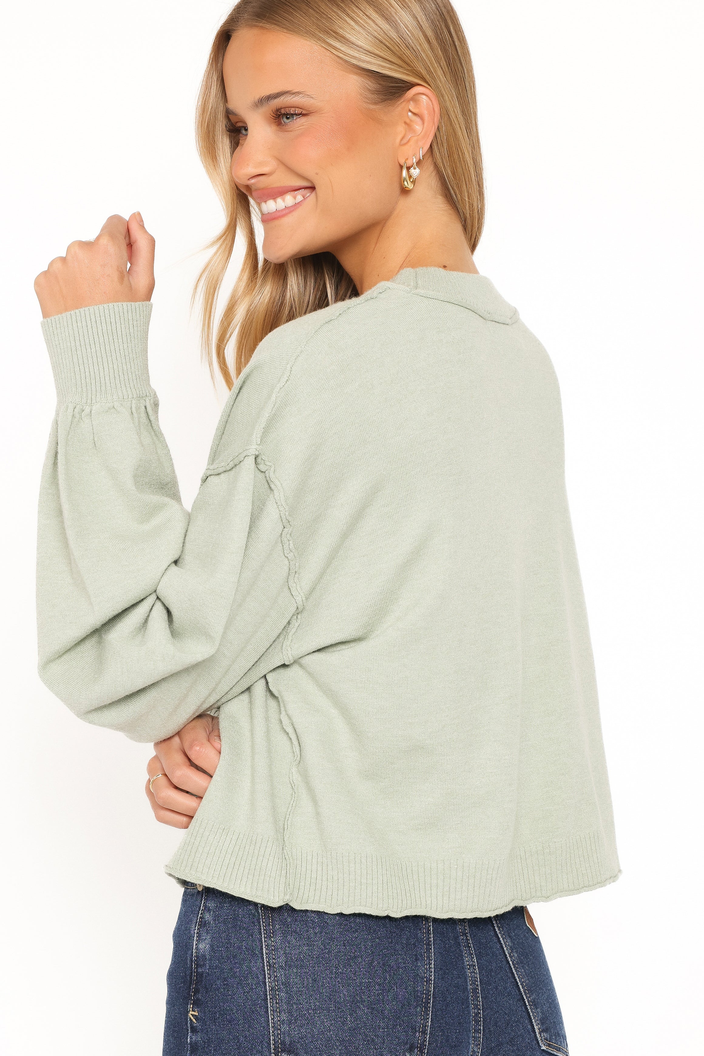 Marcia Sweater - Green Matcha