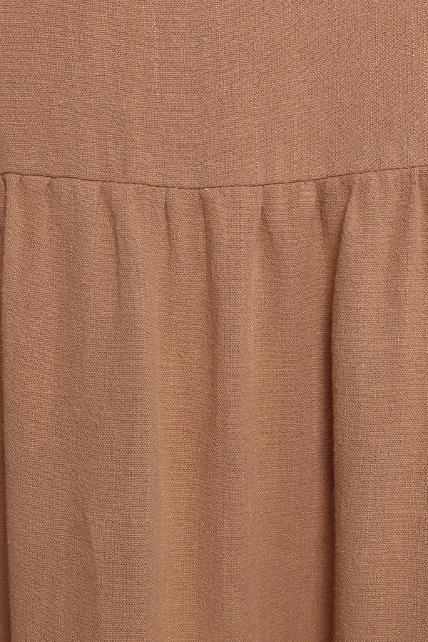 Marcy Midi Dress - Mocha